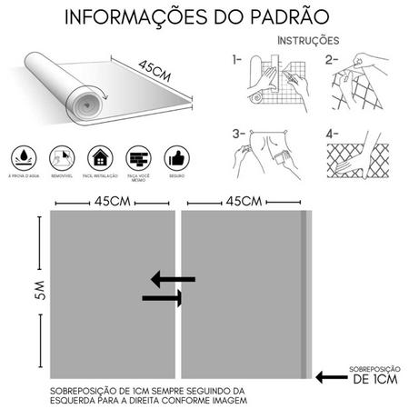 Imagem de Papel De Parede Adesivo Lavavel Madeira Imbuia 5m X 45cm