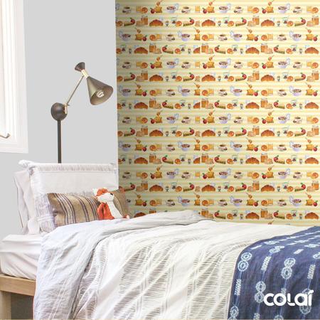 Papel de Parede Adesivo Lavável Mini Bolas Coloridas 18m - Colaí Imagem de Papel de Parede Adesivo Lavável Mini Bolas Coloridas 18m