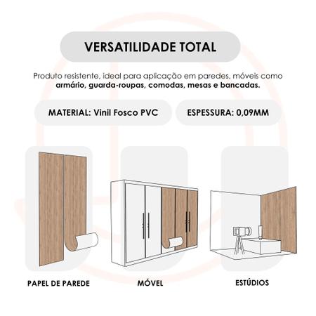 Imagem de Papel De Parede Adesivo Lavável Sala Efeito 3D Linho Marrom Bege