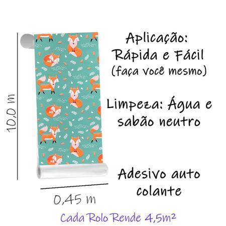 Adesivo De Parede Raposas Coquinhos E Folhas Miniaturas - pinkie - Adesivo  de Parede - Magazine Luiza