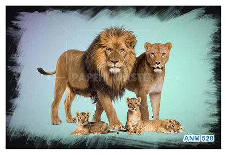 Papel De Parede 3D Animais Tigre Filhote Neve 3,5M Anm572 - Você Decora -  Papel de Parede - Magazine Luiza