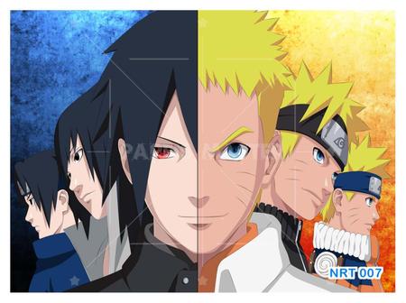 Papel De Parede Anime Naruto vs Sasuke