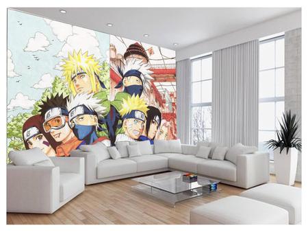 Papel De Parede Anime Naruto Mangá Desenho Art 3,5M Nrt25 - Você