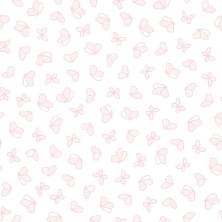 Imagem de Papel de parede bobinex renascer - borboletas rosa