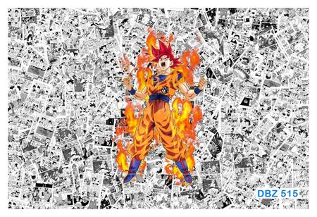 Papel De Parede Dragon Ball Goku Página Manga 3,5M Dbz557 - Você Decora -  Papel de Parede - Magazine Luiza