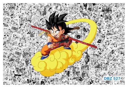 Papel De Parede Dragon Ball Goku Página Manga 3,5M Dbz557 - Você Decora -  Papel de Parede - Magazine Luiza