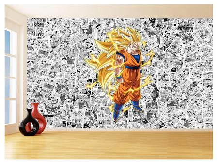 Goku preto e branco Papel de parede de celular HD