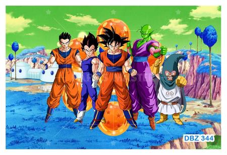 Papel De Parede 3D Dragon Ball Goku Vegeta Anime 3,5M Dbz68 - Você Decora -  Papel de Parede - Magazine Luiza