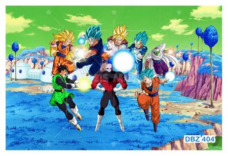 Papel De Parede 3D Dragon Ball Goku Vegeta Anime 3,5M Dbz68 - Você Decora -  Papel de Parede - Magazine Luiza