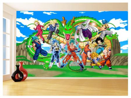 Vinil decorativo Dragon Ball, Vegeta