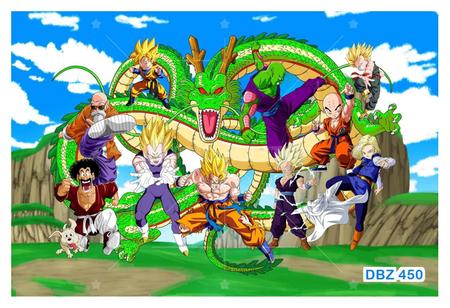 Papel De Parede 3D Dragon Ball Goku Vegeta Anime 3,5M Dbz68 - Você Decora -  Papel de Parede - Magazine Luiza