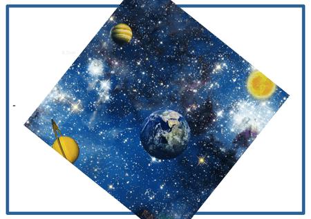 Imagem de Papel de Parede Importado Kan Tai Infantil Espaço Sideral Planetas  Universo Vinílico Lavável Coleção Hello Kids Azul, Branco, Amarelo