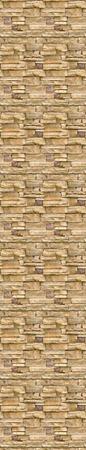 Papel de Parede Lavável Pedra Filete Irregular Bege 15m - Colaí Imagem de Papel de Parede Lavável Pedra Filete Irregular Bege 15m