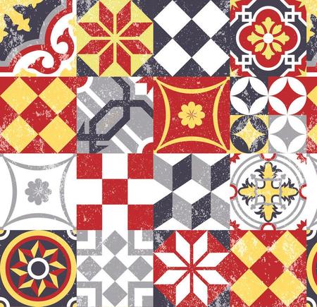 Papel de Parede Vinílico Autoadesivo Lavável Pastilha Ladrilho Azulejo  Português Provençal Barroco Colorido Decoração Moderna Cozinha - Banheiro -  PJMAXX - Papel de Parede - Magazine Luiza