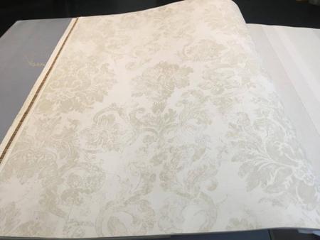 Imagem de Papel De Parede Vinílico Diplomata 3107 Floral Creme