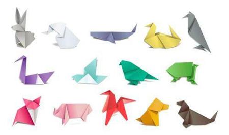 Imagem de Papel Dobradura Origami 7,5 X 7,5 Cm 300 Folhas Cores Japao - Oriental