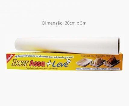 Papel Dover Assa + Leve 30cm X 3m Kit 3 Rolos - dover roll Imagem de Papel Dover Assa + Leve 30cm X 3m Kit 3 Rolos