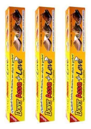 Papel Dover Assa + Leve 30cm X 3m Kit 3 Rolos - dover roll Imagem de Papel Dover Assa + Leve 30cm X 3m Kit 3 Rolos