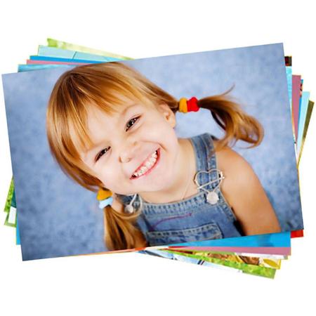 Imagem de Papel Foto Adesivo 115g A4 Glossy Branco Brilhante com 20 folhas