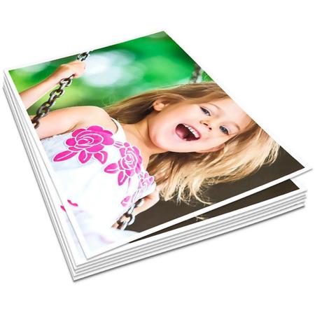 Imagem de Papel Foto Adesivo Matte Fosco 108g A4 Branco com 100 folhas