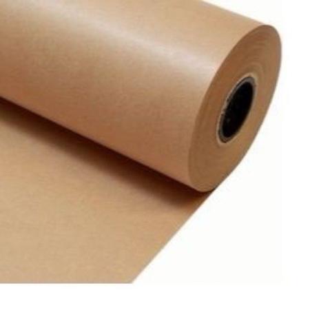 Papel Kraft 40cm De Largura x 100 Metros Gramatura 80 Monolúcido