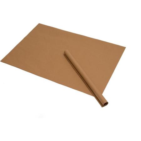 Imagem de Papel KRAFT Folha 66X96CM 80G Natural Pacote com 100 Unidades