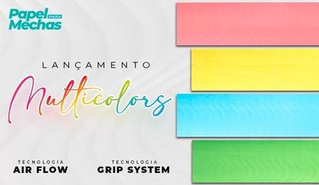 Imagem de Papel multicolors 50 folhas vermelho