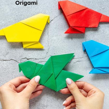 Tofficu 200 Folhas De Papel De Origami Artesanato Faça Você Mesmo Quadrado  De Papel De Origami Delicado Crafting Papel Dobrável Papel Artesanal Papel