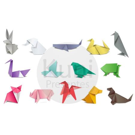 Imagem de Papel Para Dobradura Origami 15x15 Cm 80 Folhas Cores Japao