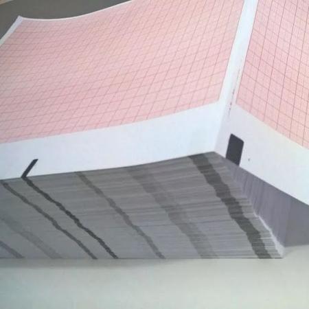 Imagem de Papel Para ECG Dixtal EP-3 Com sensor 1000 Folhas