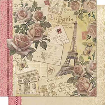 Papel Scrapbook Litocart 30,5x30,5 LSC-161 Xadrez Rosa - Cartões e