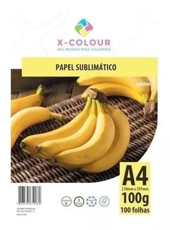 Papel Sublimatico A4 X-Colour 100gr Pacote c/ 100 Folhas Imagem de Papel Sublimatico A4 X-Colour 100gr Pacote c/ 100 Folhas
