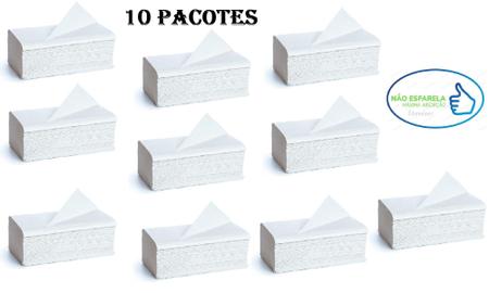 Imagem de Papel Toalha Interfolha Branco Luxo Banheiro 10.000 Folhas