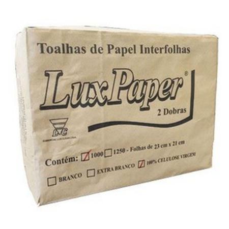 Imagem de Papel toalha interfolhado lux paper - Papel clean