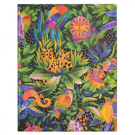 Paperblanks Flexis Jungle Song Ultra 23X18Cm Com Pauta Imagem de Paperblanks Flexis Jungle Song Ultra 23X18Cm Com Pauta