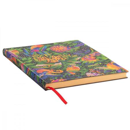 Paperblanks Flexis Jungle Song Ultra 23X18Cm Com Pauta Imagem de Paperblanks Flexis Jungle Song Ultra 23X18Cm Com Pauta