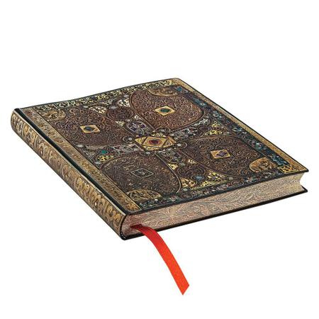Paperblanks Flexis Lindau Gospels Midi Pautado Imagem de Paperblanks Flexis Lindau Gospels Midi Pautado