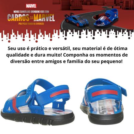 Imagem de Papete Infantil Masculina do Homem Aranha com Brinquedo Sandália De Menino Gendene Kids Lançamento Percata Menino 22662