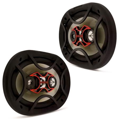 Imagem de Par Alto Falante Bravox B4X69 6x9" 140W RMS 4 Ohms Quadriaxial Bobina Simples