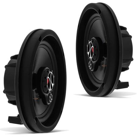 Imagem de Par Alto Falante Golf 1999 A 2019 Polo Hatch Sedan 2003 A 2019 6" 100W RMS 4 Ohms Triaxial Foxer