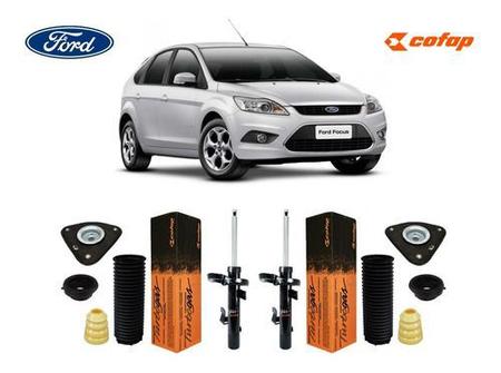 Imagem de Par Amortecedor Dianteiro C/kit Coxim Ford Focus 2008 2010 2011