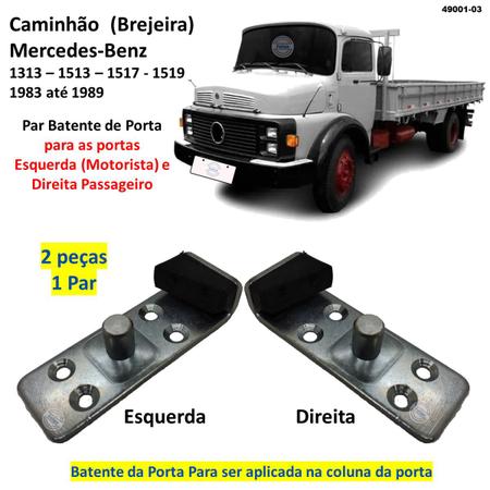 Imagem de Par batentes da Porta Mercedes-Benz 1313 1517 1934 83-89