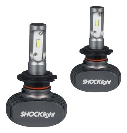 Imagem de Par de Lâmpada Ultra Led Titanium Shocklight 50W 6000K 5000 Lumens