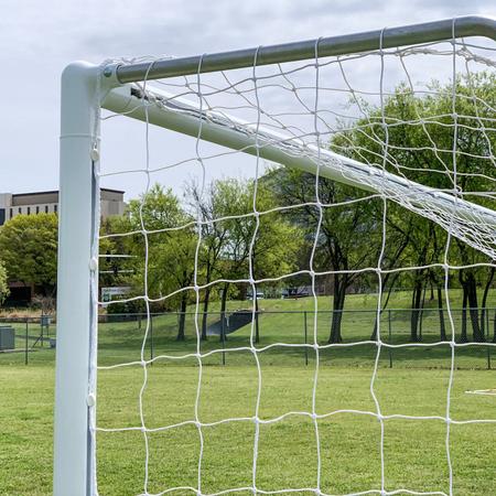 Par de Rede para Trave de Gol Futebol de Campo Fio 2 Tipo Véu