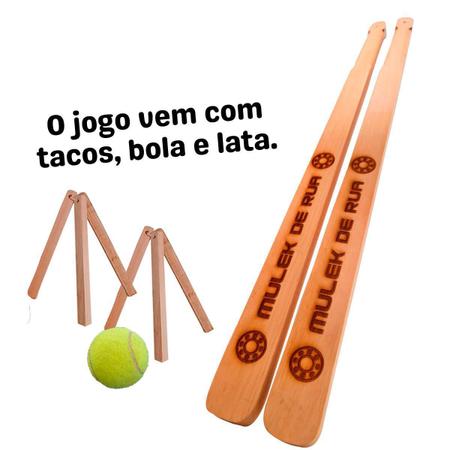 Jogo de Tacos de Bets - Junges - Badminton e Peteca - Magazine Luiza