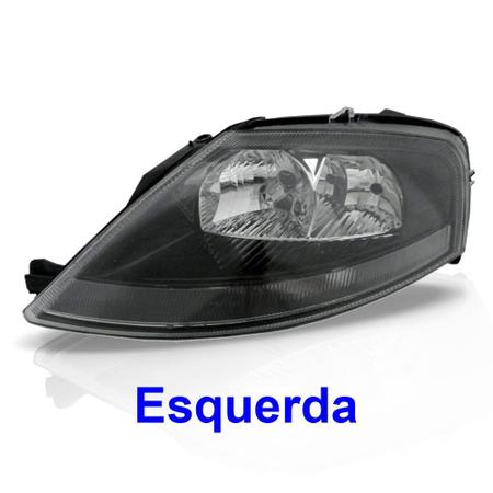 Imagem de Par Farol C3 Mascara Negra 2003 04 05 06 07 08 09 10 11 2012