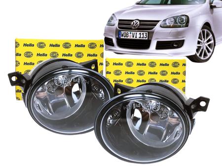 Imagem de Par Farol Milha Amarok 2010 2011 2012 2013 Jetta 2005 2006 2007 2008 2009 2010 Hella Com Lampada