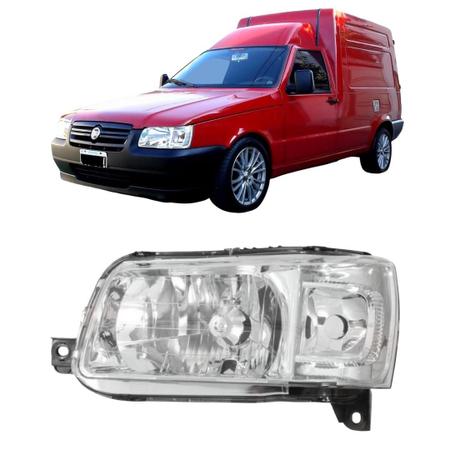 Imagem de Par Farol Uno Mille 2004 a 2013 Fiorino 2004 a 2013