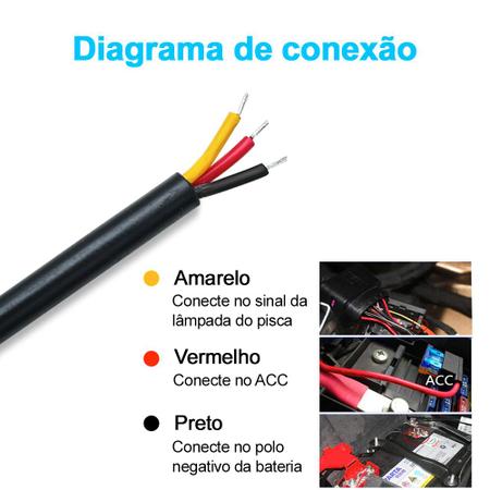 Imagem de Par Fita Barra Led DRL Farol Diurno Branco Seta Sequencial Laranja Âmbar Função Start Apresentação Fiat Punto 2008 2009 2010 2011 2012 2013 2014