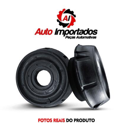 Imagem de Par Kit Coxim Rolamento Batente Coifa Amortecedor Dianteiro Suspensão Dianteira Renault Clio 2013 2014 2015 2016